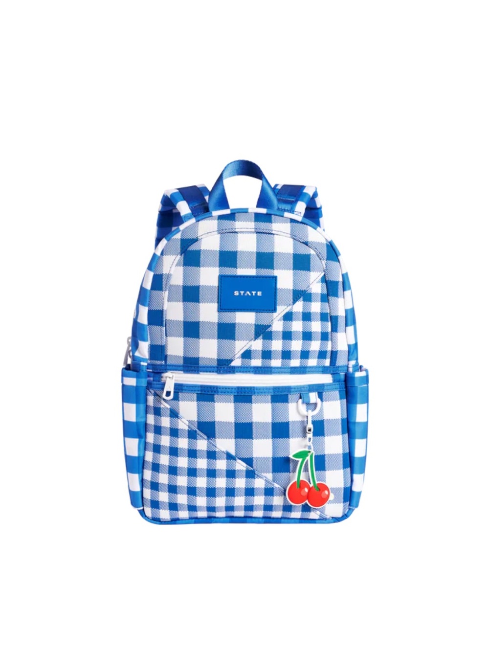 STATE Kane Kids Travel Backpack - Blue Gingham - Picture 5 of 9
